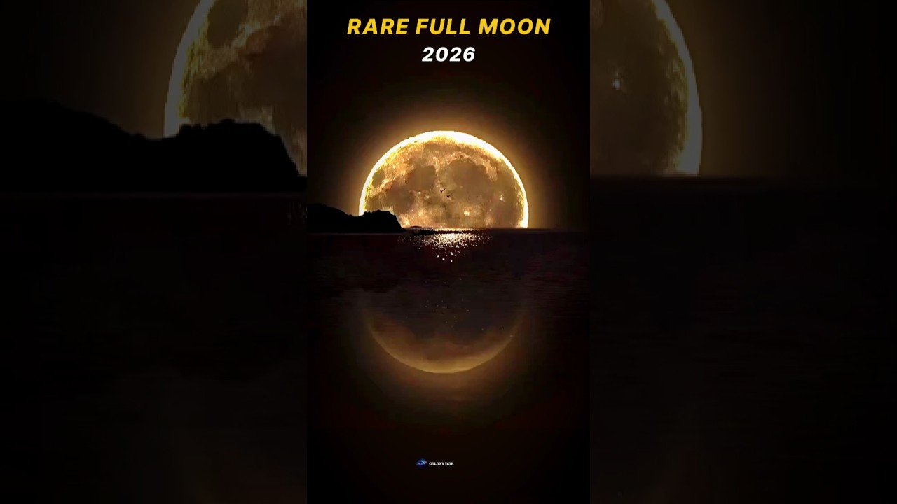 Rare Full Moon 2026 🌕✨