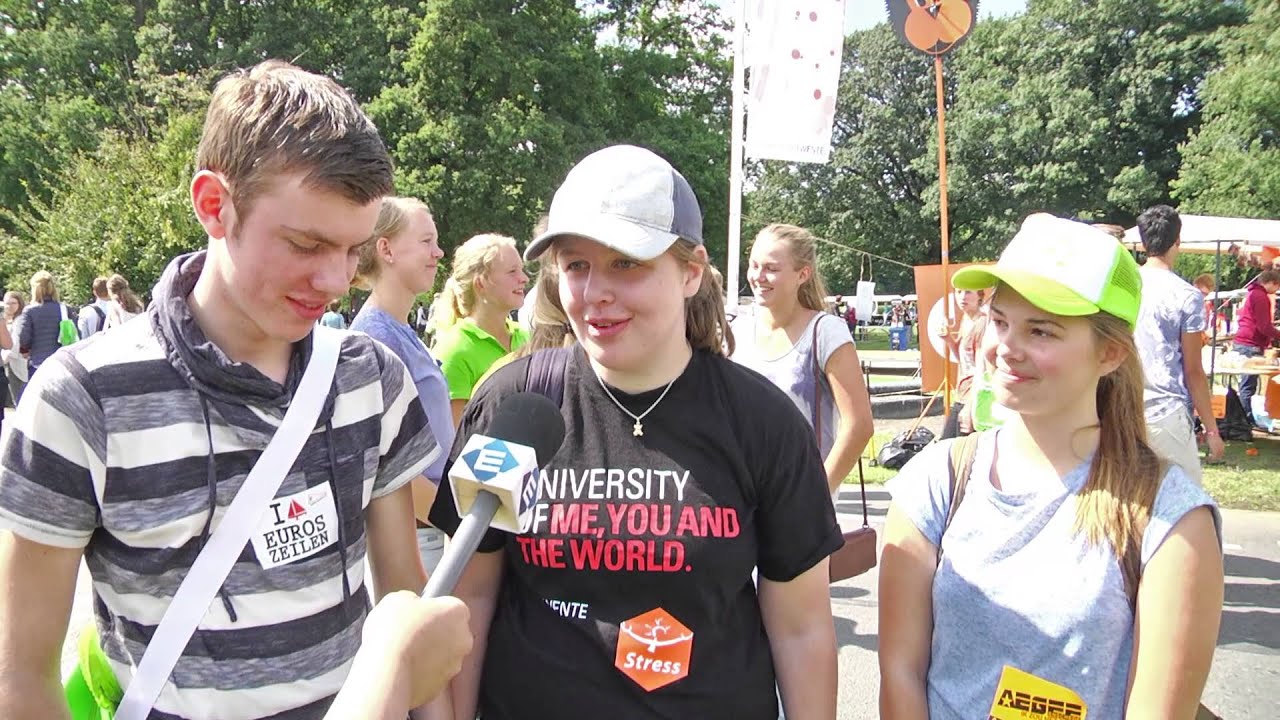 Reportage: Kick-In Universiteit Twente begint (TV Enschede)