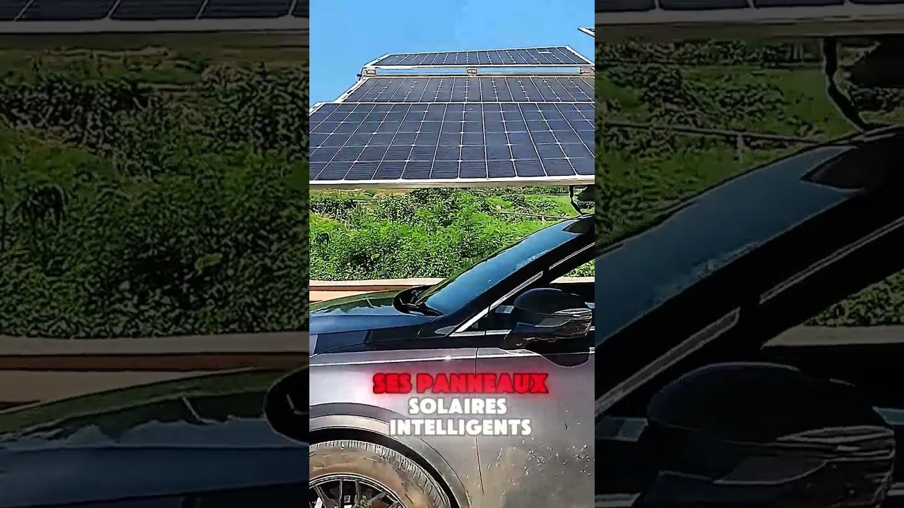 La Voiture Solaire du Futur ☀️🚗 #innovation #solaire #écologie