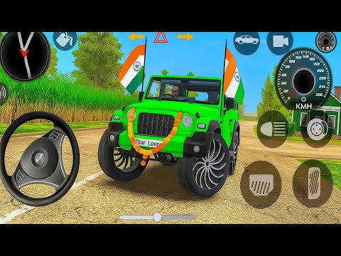 Modified Mahindra Thar Car Games: Indian Cars (Gadi Wala Game) - Car Game Android Gameplay 2025