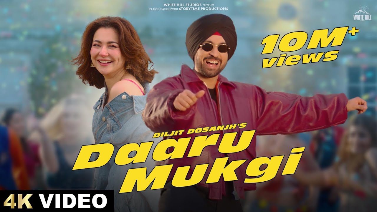 Diljit Dosanjh & Jasmeen Akhtar's Hit Punjabi Song 'Daaru Mukgi' 🎶 | Official Music Video