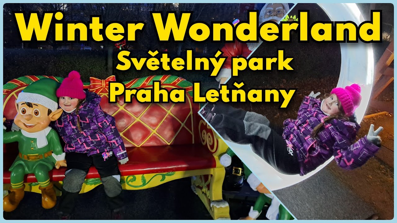 Experience the Magic of Winter Wonderland at Praha Letňany Light Park ❄️ (Feb 2025)
