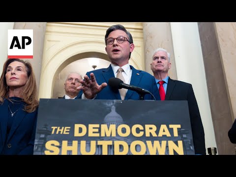 Mike Johnson says Democrats are handing 'keys of the kingdom' to Trump