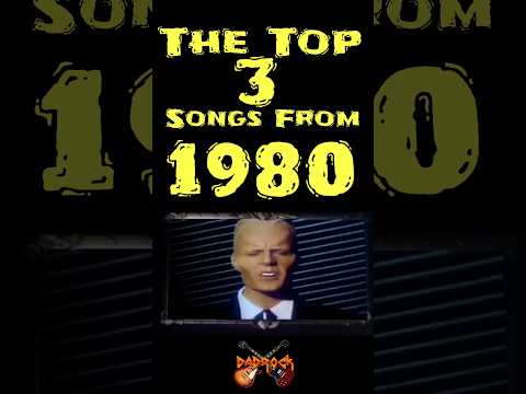 The TOP 3 Songs From 1980 #TopSongs #BillboardHits #ClassicHits #MusicHistory #ChartToppers