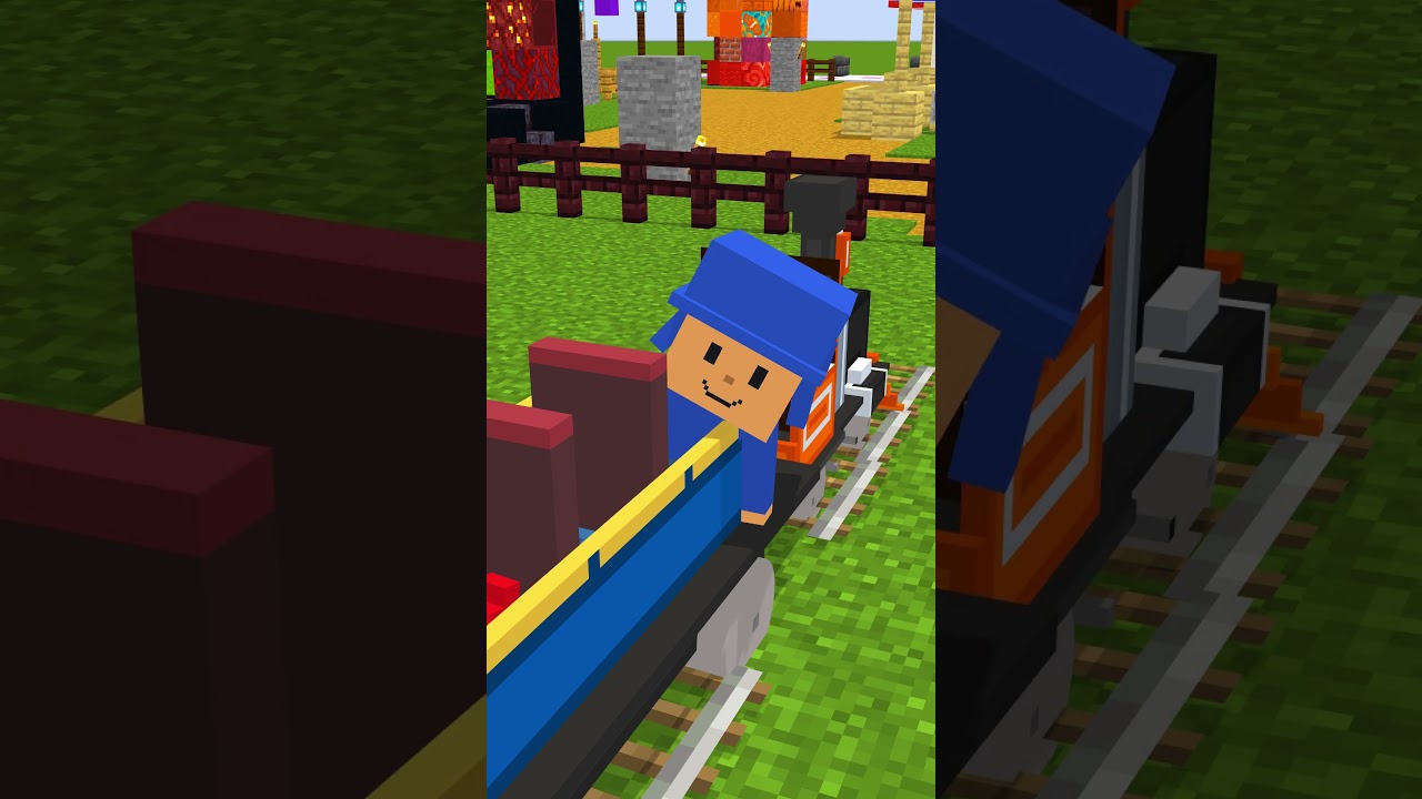 ¡Diviértete con Pocoyo y el tren! 🚆
