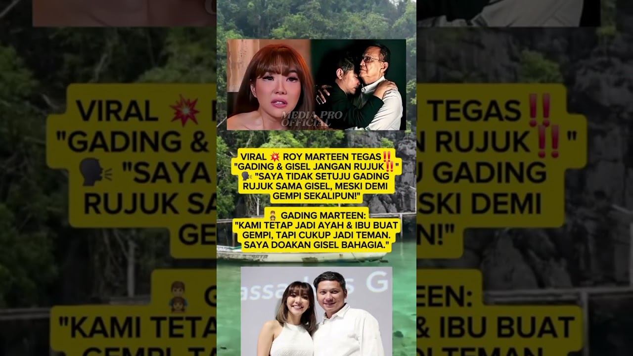 Gisel & Gading's Latest Viral Celebrity Gossip 🎬