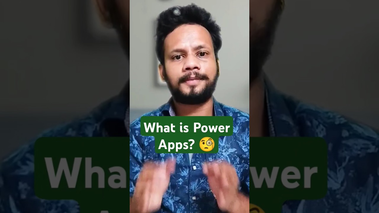 Microsoft Power Apps Explained in Telugu π