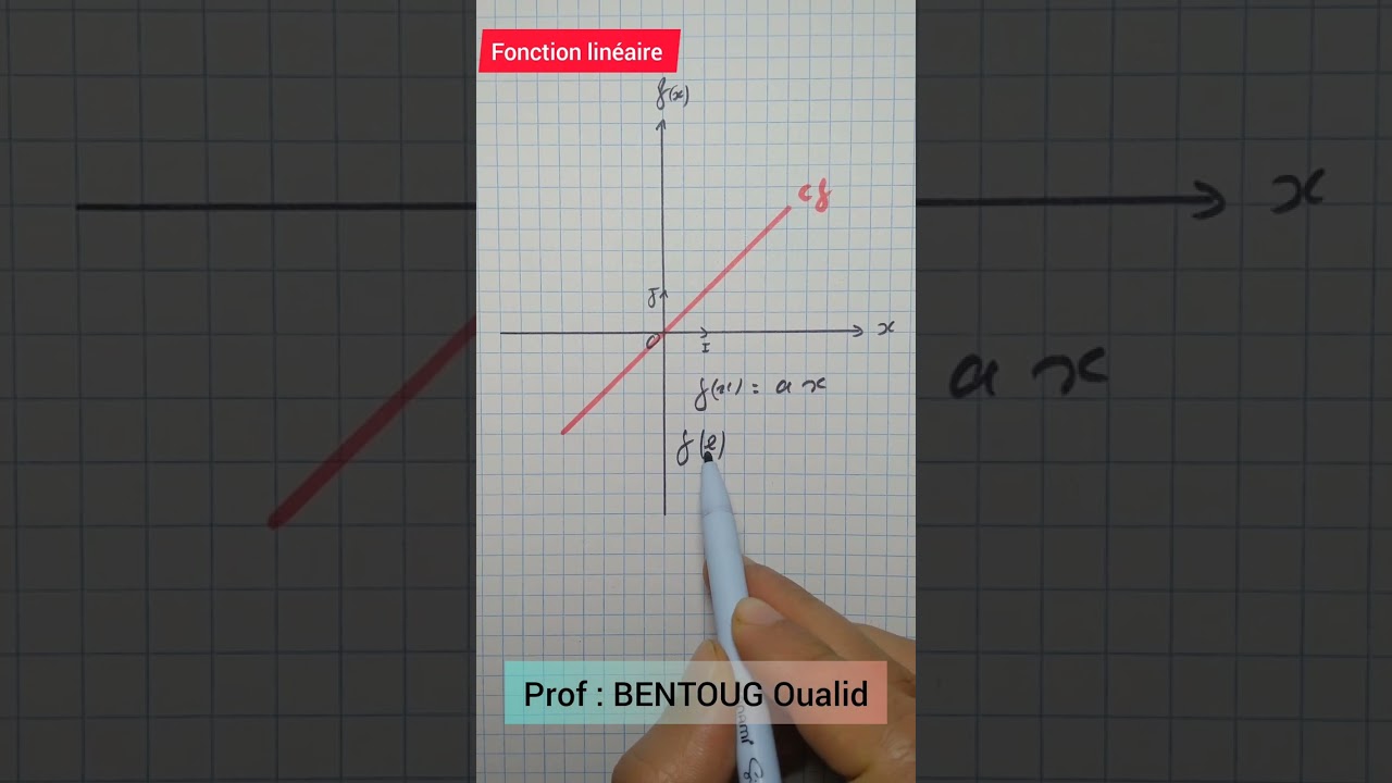 Fonction Linéaire en Maths 📈