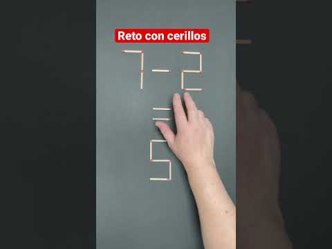 Reto con CERILLOS que te PONDRÁ a PENSAR 🤔