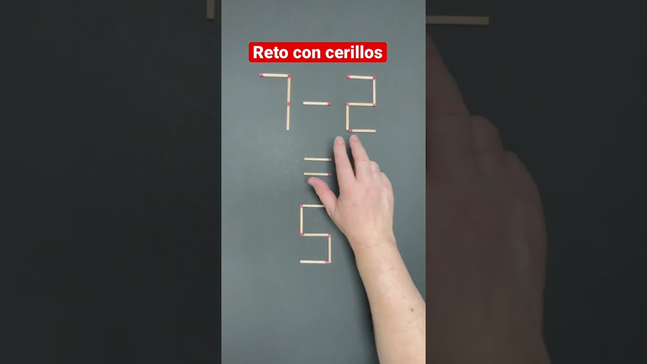 ¡Desafío con Cerillos que Pondrá a Prueba tu Ingenio! 🤯