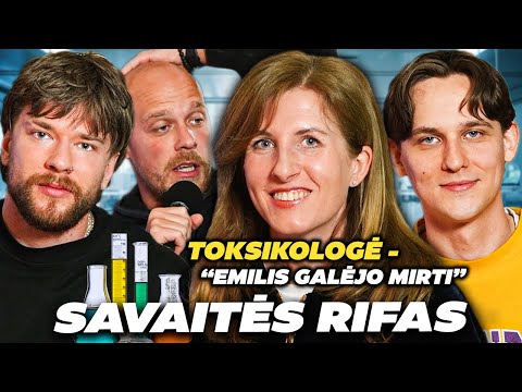 Mokinames Kaip (Ne)Vartoti Narkotikus | Savaitės Rifas #124 ft. Toksikologė Gabija Sakalauskienė