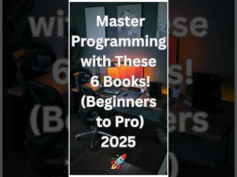 📌 Top 6 Programming Books You MUST Read in 2025! 📚💻 #Coding #Programming2025