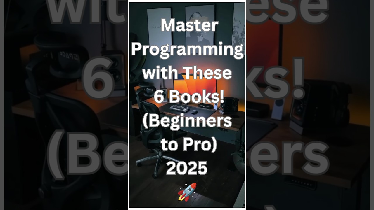 🚀 6 Essential Programming Books to Master in 2025