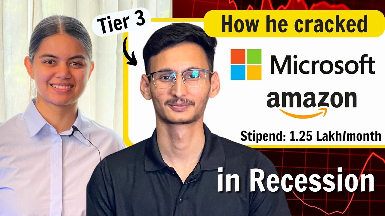 From Tier 3 College to Microsoft & Amazon Internships 🚀