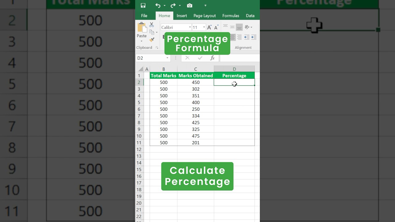 Master Excel Percentage Calculations in Minutes 📊