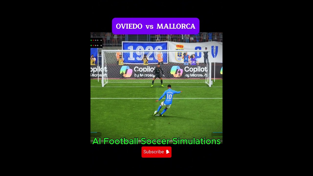 Oviedo vs Mallorca Penalty Shootout 🟩 EA FC 26