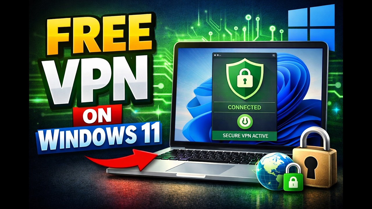 Free VPN Setup on Windows 11? | Here's How