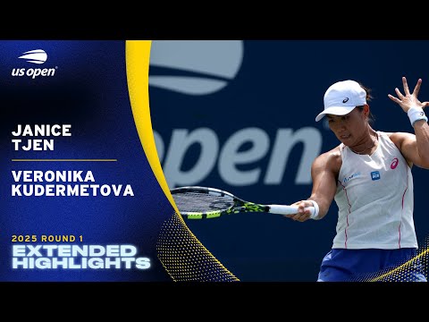 Janice Tjen vs. Veronika Kudermetova Extended Highlights | 2025 US Open Round 1