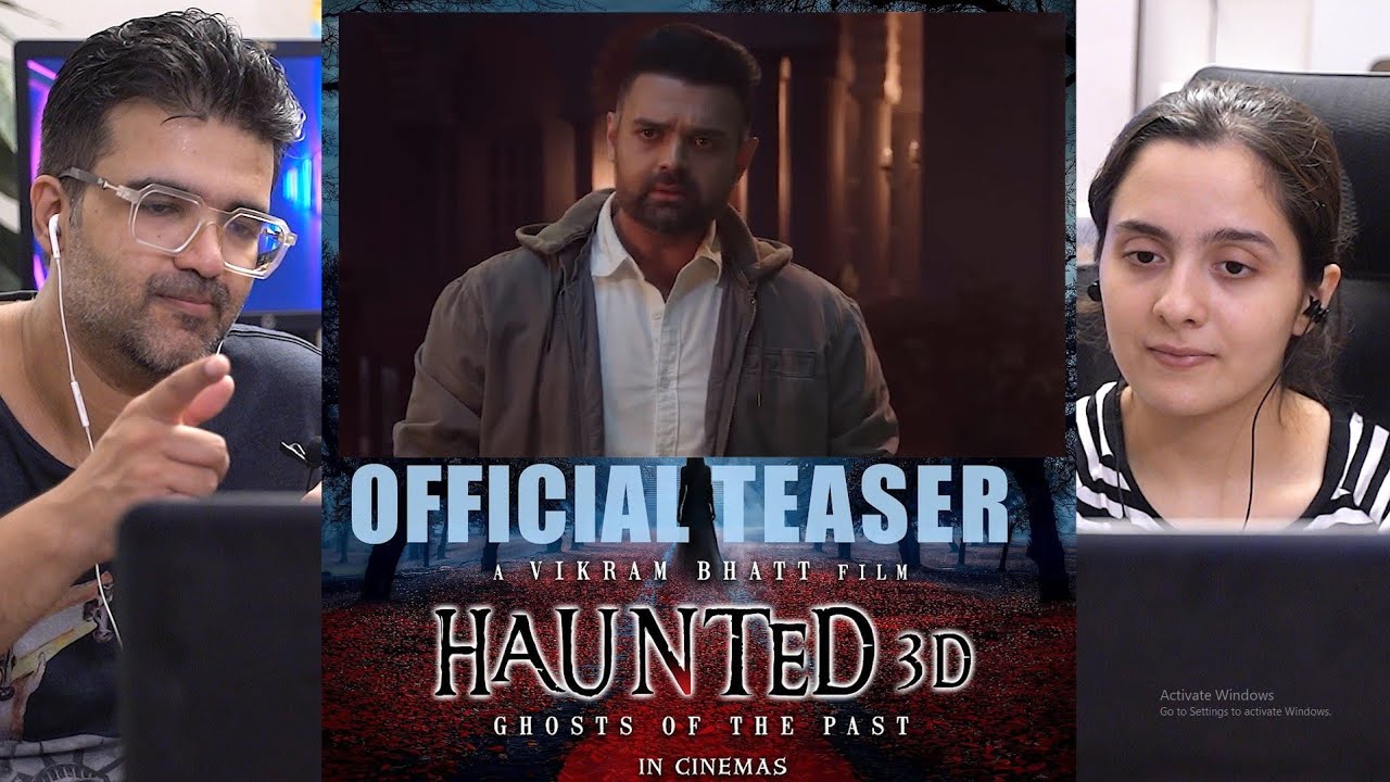 Pakistani Couple Reacts to Haunted 3D Trailer 🎬