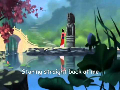 Reflection from Mulan Lyrics 🎶