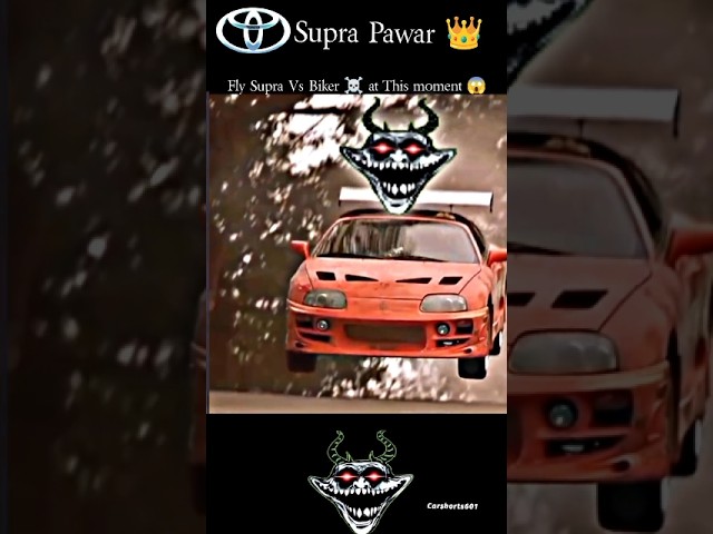 Epic Fly Supra vs. Bike Drift Battle! 😱 Watch the Thrilling Stunt Showdown