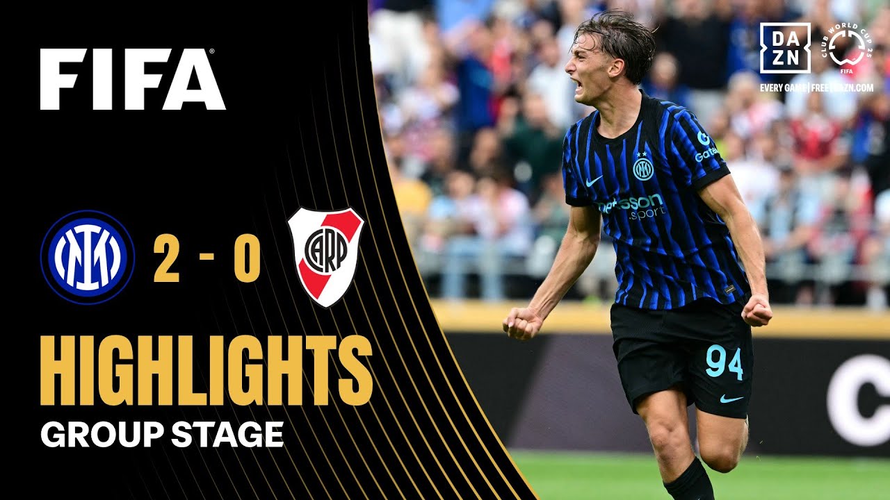 Inter Milan vs River Plate Highlights | FIFA Club World Cup 2025 ⚽