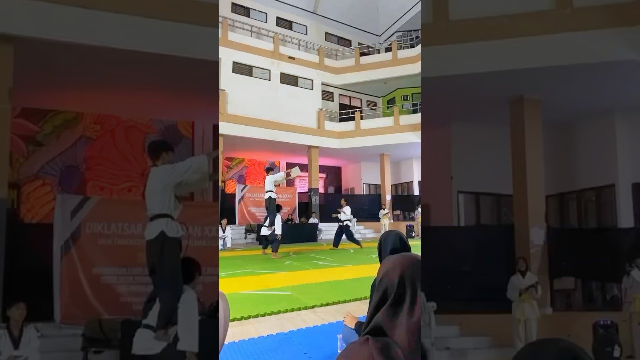 Pecahan Papan Sampai Kena Penonton! 😱 | Aksi Taekwondo Luar Biasa