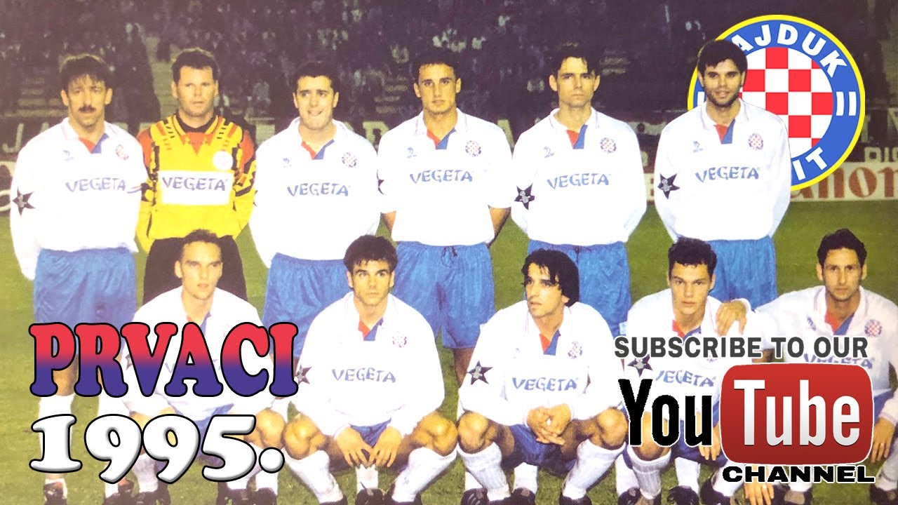 HNK Hajduk Split: Hrvatski prvak 1994/95 🏆