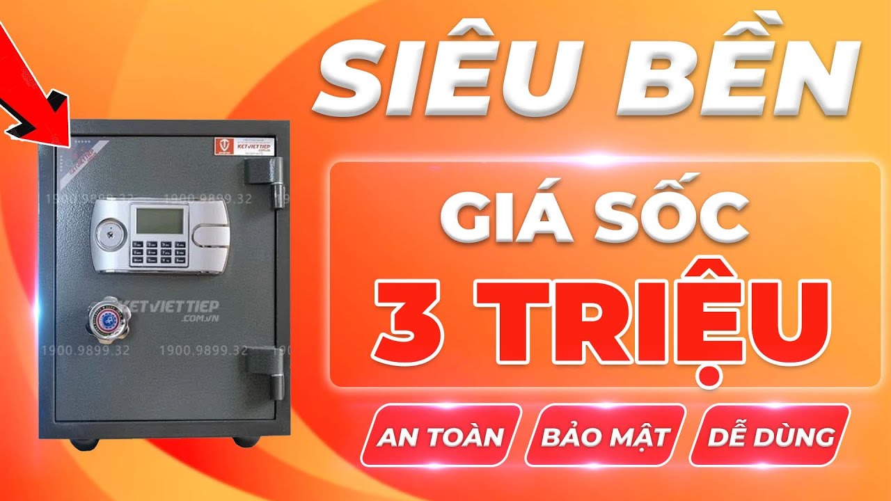 Két Sắt Việt Tiệp Điện Tử Chống Trộm, Chống Cháy 🛡️