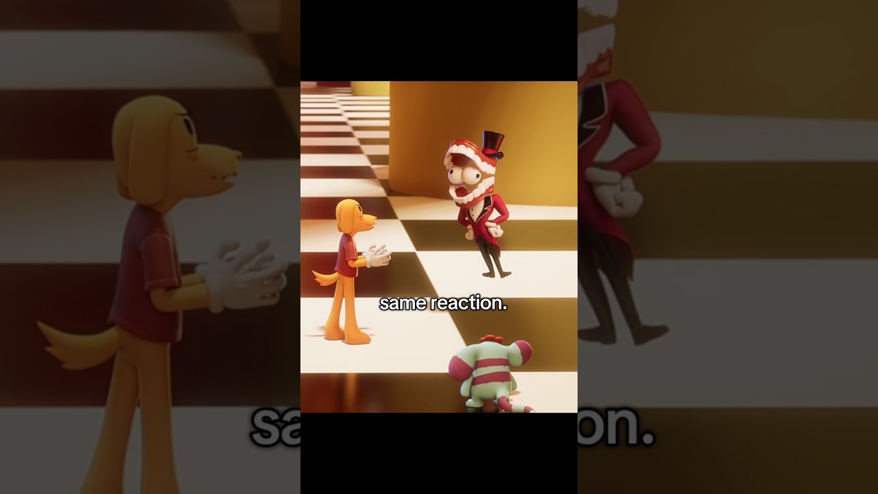 Same Reaction... 🎪 The Amazing Digital Circus Ep 8