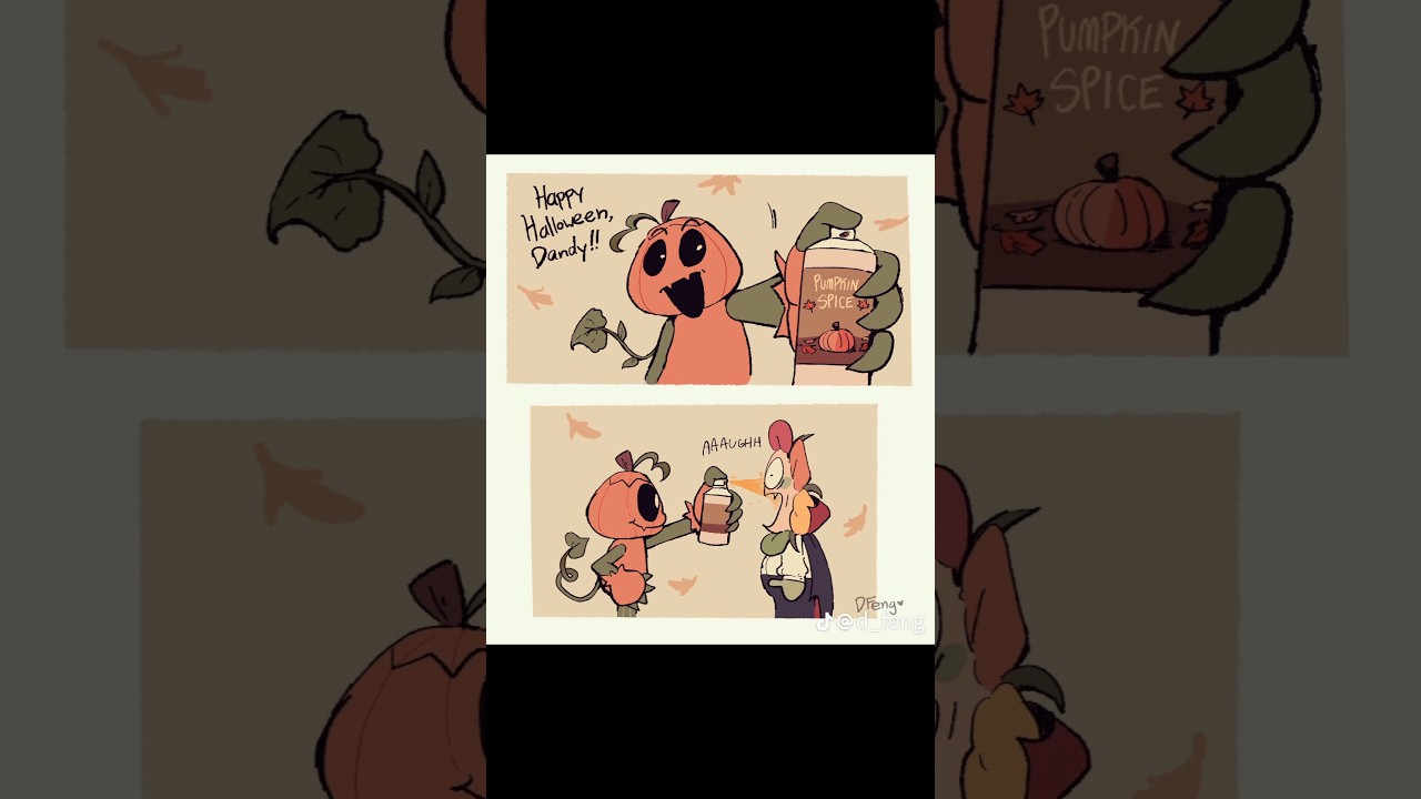 GardenViews Event Surprises Tradition Enthusiast Bassie! 🌼🎃 | Dandy's World Comic Dub