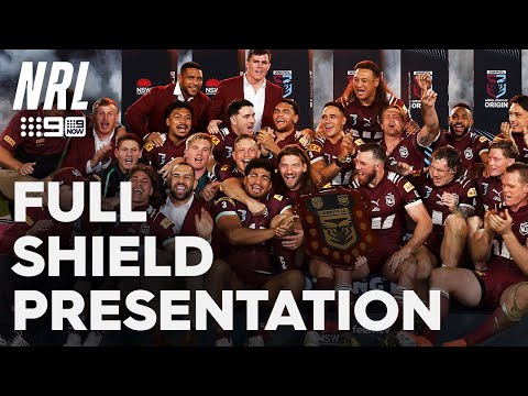 The FULL post-match presentation from the State of Origin 2025 decider | NRL on Nine