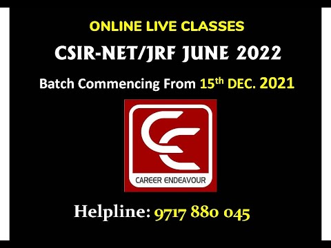 CSIR NET Online Coaching