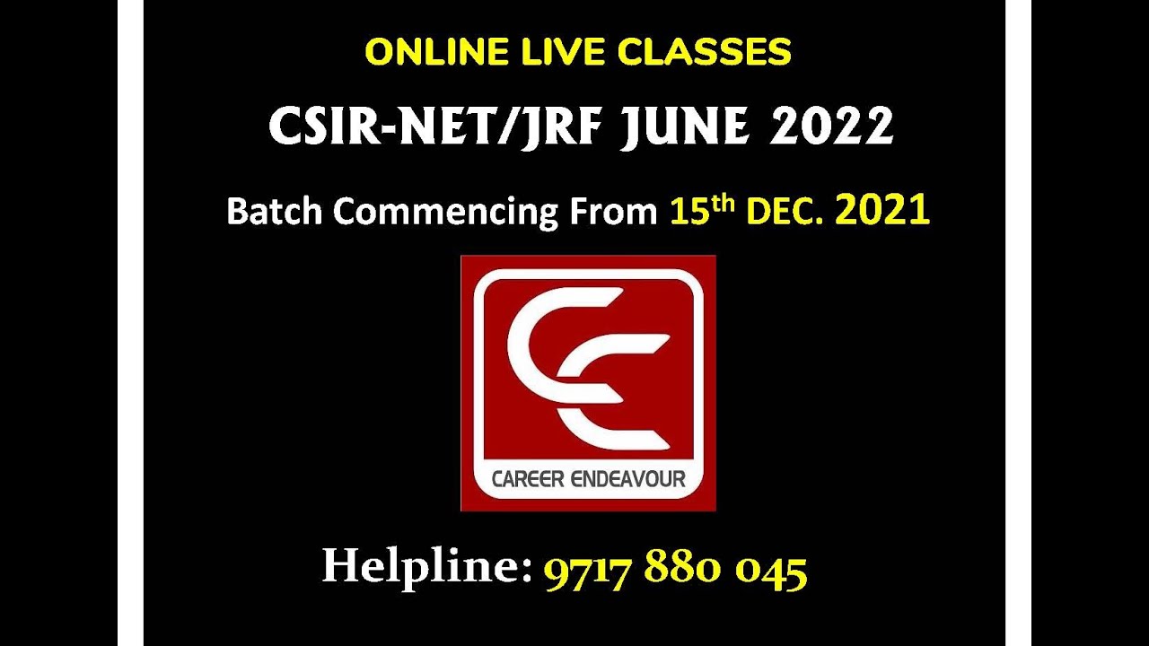 Boost Your CSIR NET Preparation with Expert Online Coaching 🌟