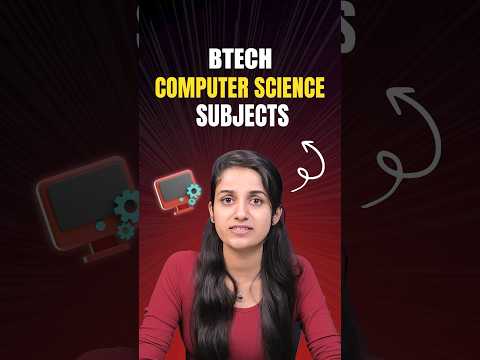 What Will You Study in BTech CSE? | BTech Computer Science Subjects Explained | Intellipaat #shorts