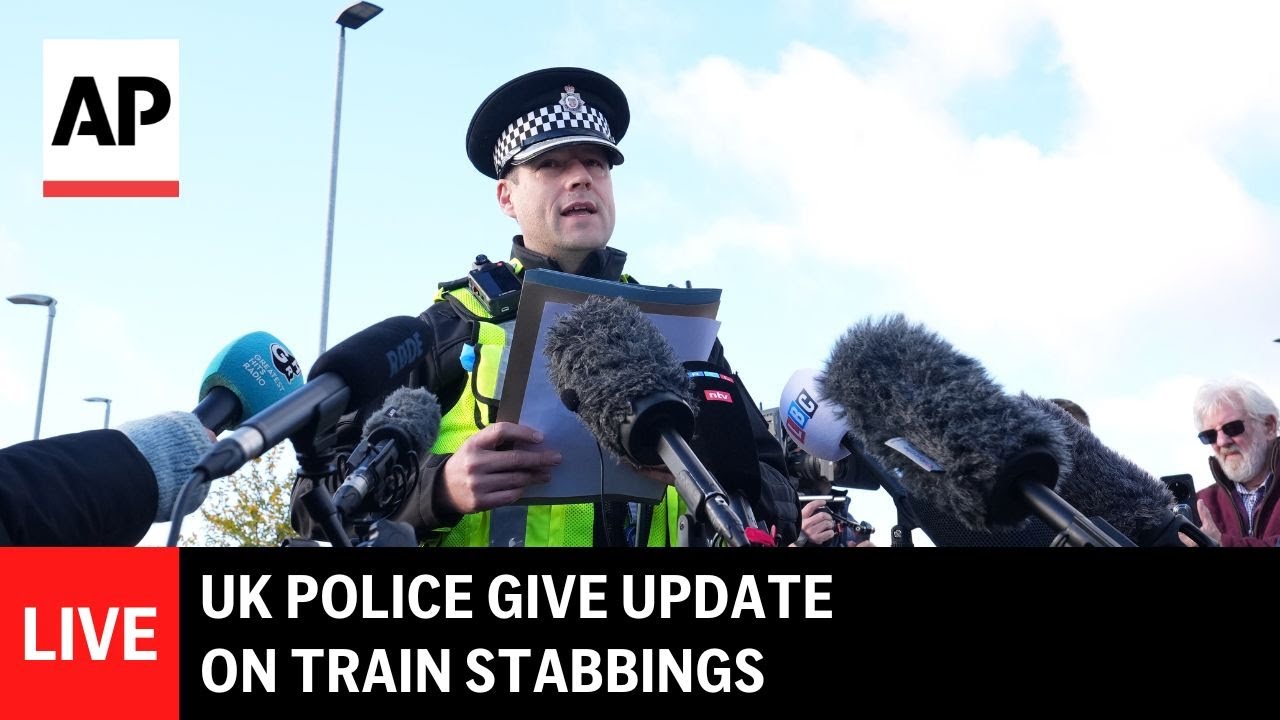 UK Police Provide Update on Huntingdon Train Stabbing Incident