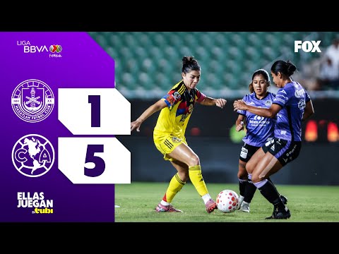 MAZATLÁN 1-5 AMÉRICA| RESUMEN | LIGA MX FEMENIL | APERTURA 2025 | JORNADA 17