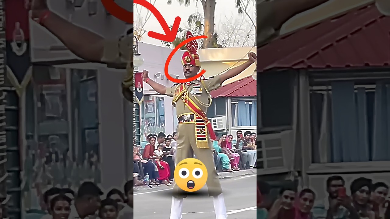 India Army's Strength at Wagah Border ๐ช๐ป๐ฎ๐ณ