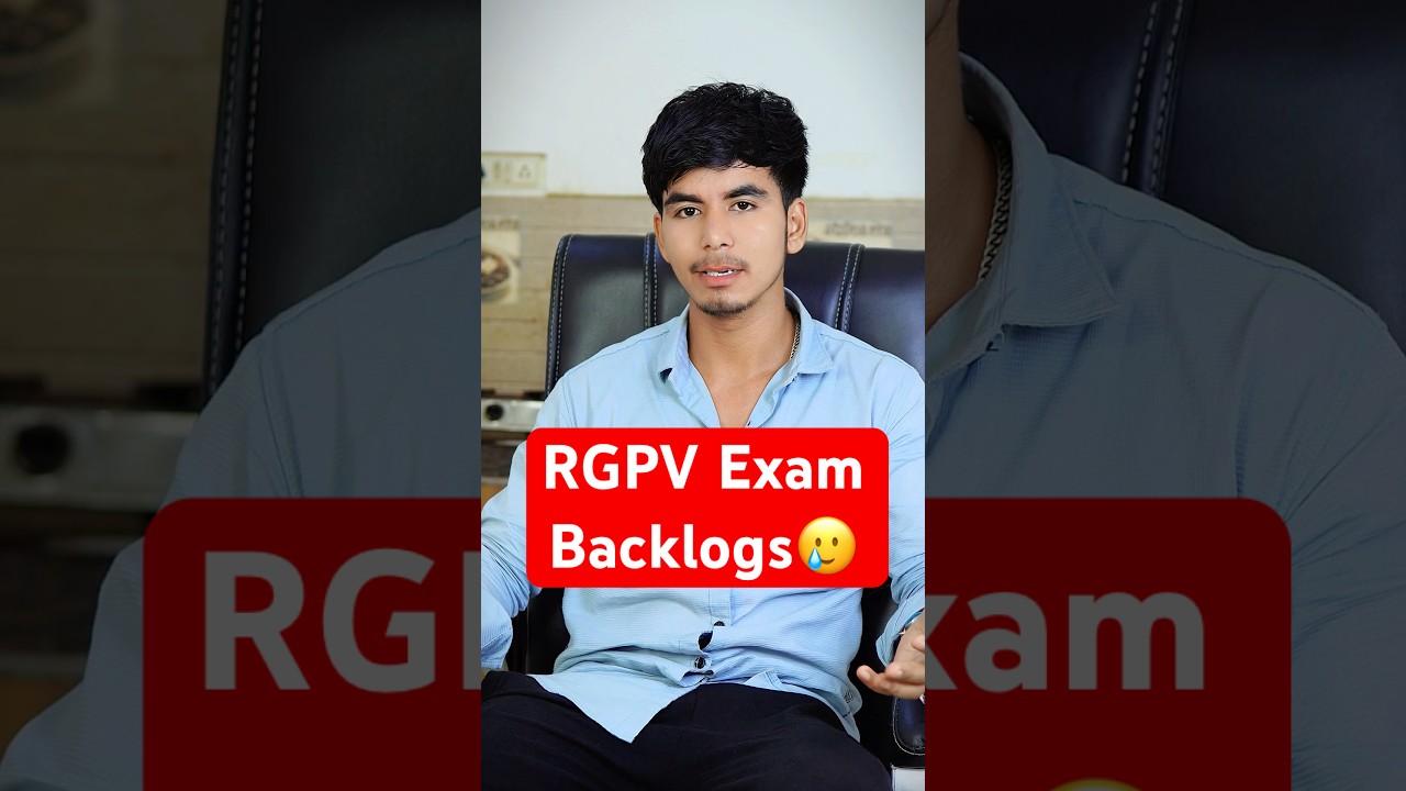 RGPV Exam Backlogs: A Humorous Take