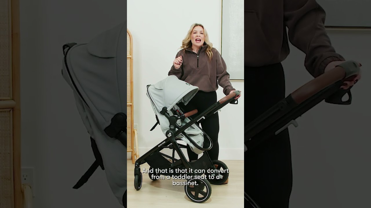 Maxi-Cosi Zelia Max: Switch from Bassinet to Seat in Seconds