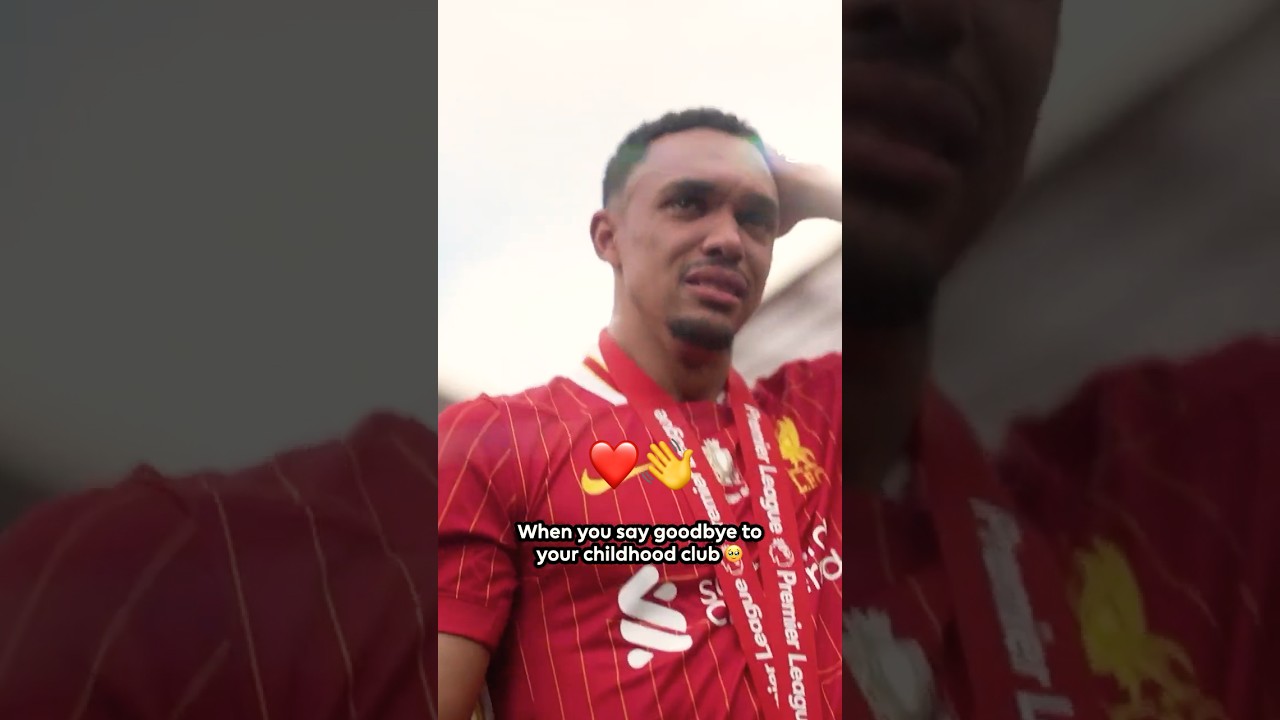 Trent Alexander-Arnold's Heartfelt Goodbye to Liverpool 😢