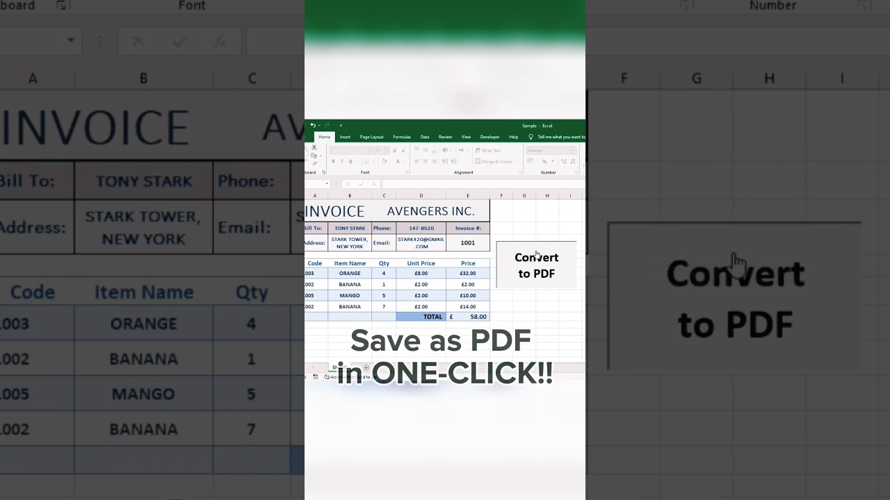 Quick VBA Trick: Convert Excel Range to PDF in Seconds 📄