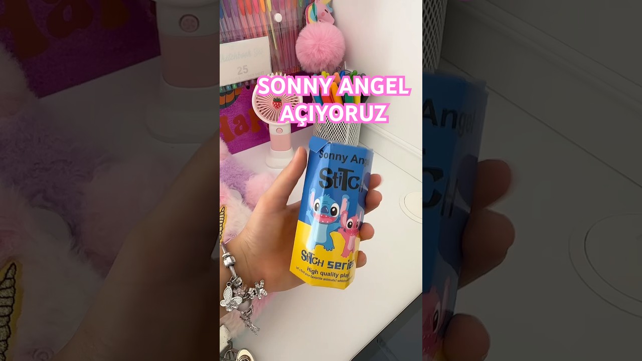 ‼️SONNY ANGEL AÇIYORUZ😍#stitch #sonnyangelunboxing #teammeyzi