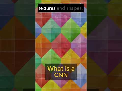 What is CNN #neuralnetworks #artificialintelligence