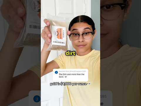 i found GOLD in Dirt!! 🥇😱