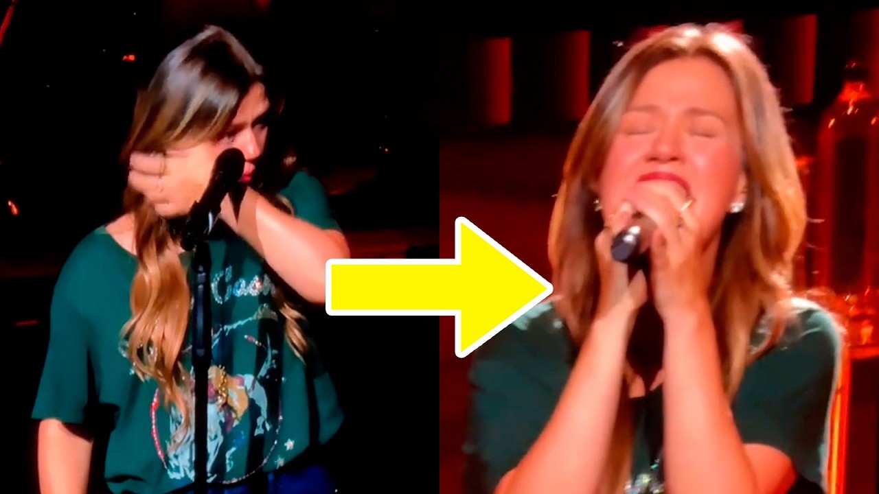 Kelly Clarkson Tears Up on Stage Over Personal Loss 😢
