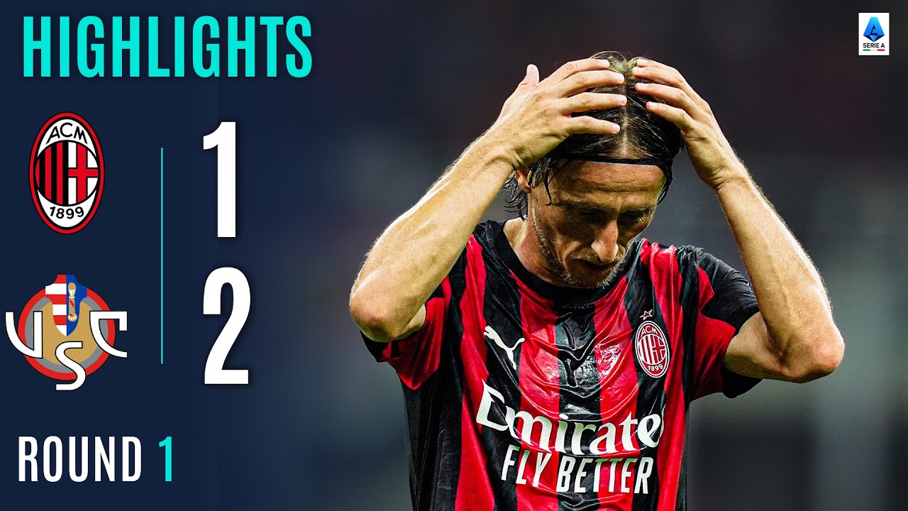 Cremonese Stuns Milan 2-1 in Serie A Debut under Allegri's Return ⚽