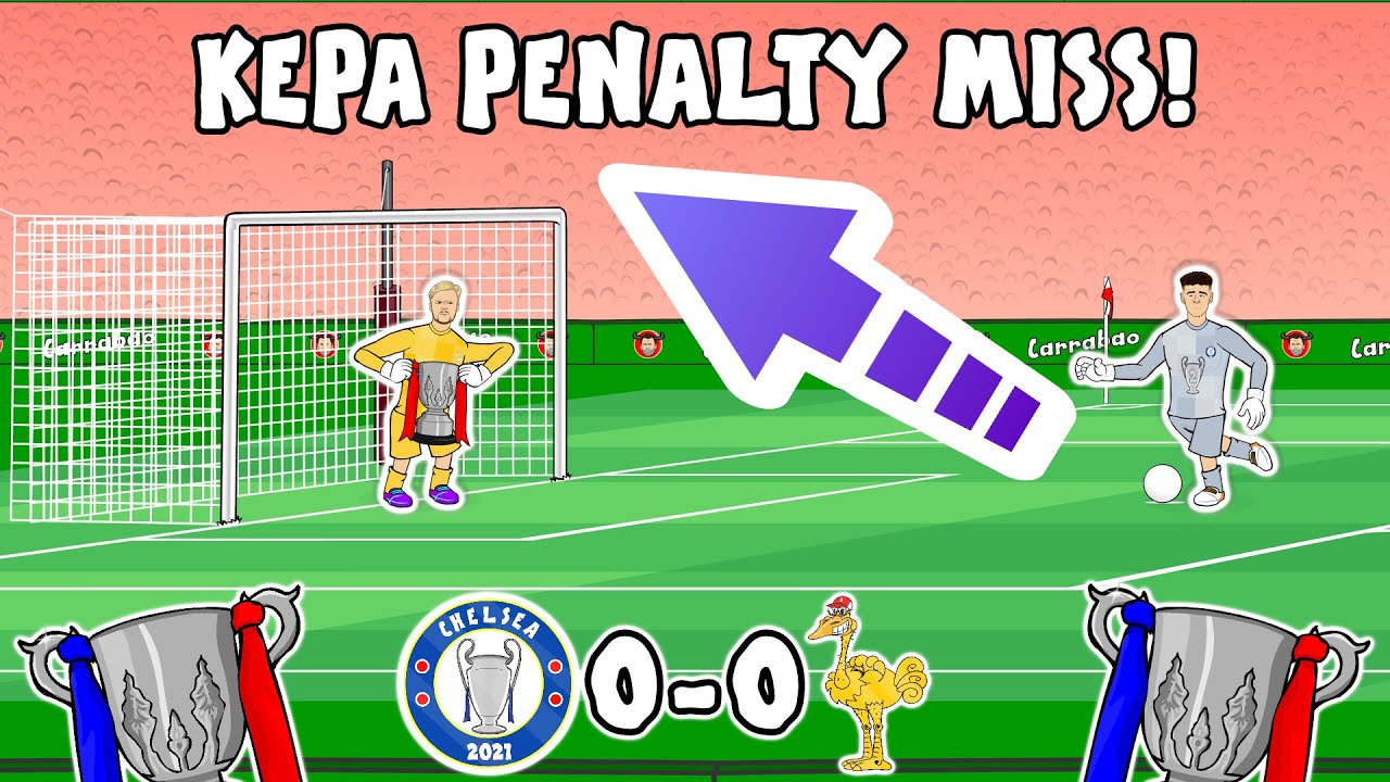 Kepa Misses Penalty as Liverpool Wins Cup Final ⚽️