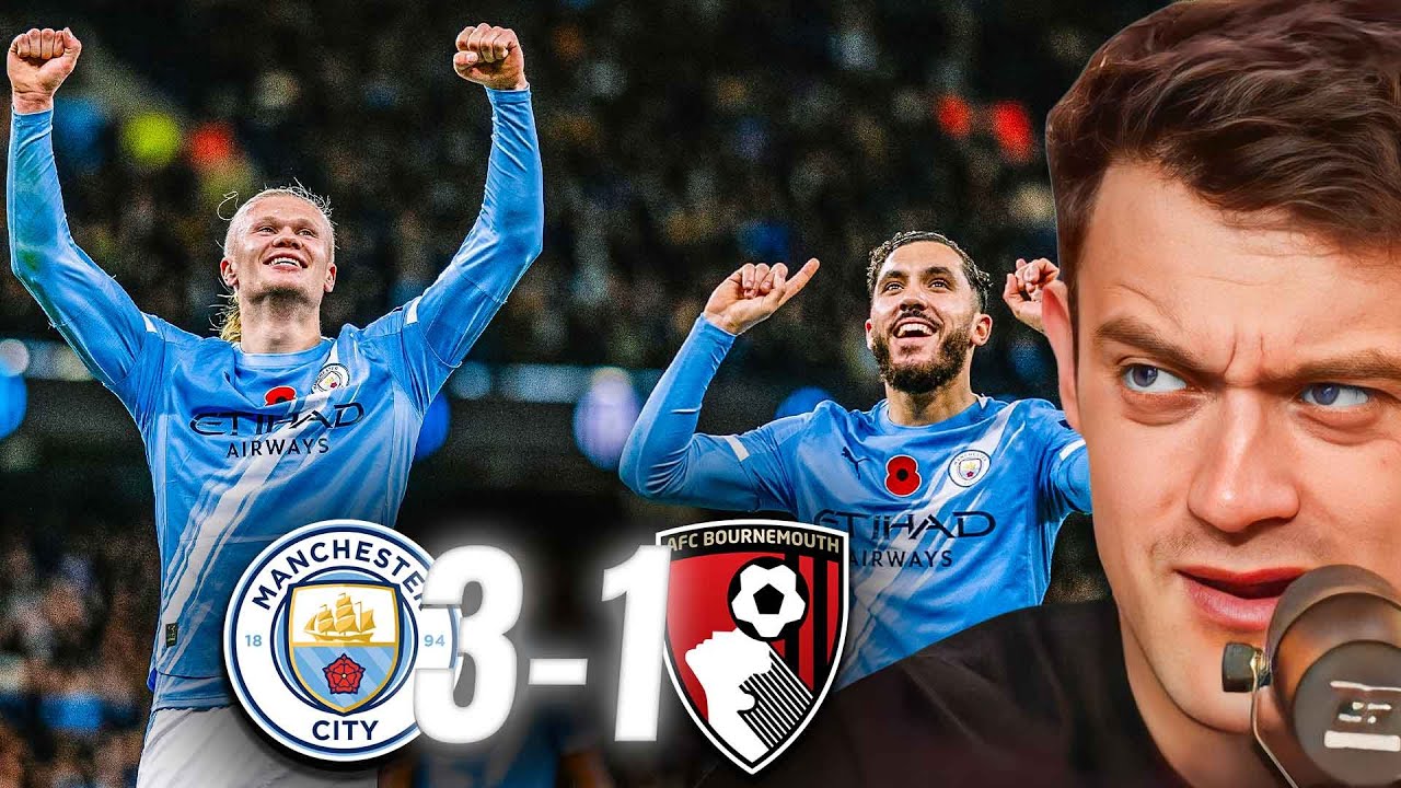 5 Key Takeaways from Man City’s 3-1 Victory Over Bournemouth ⚽