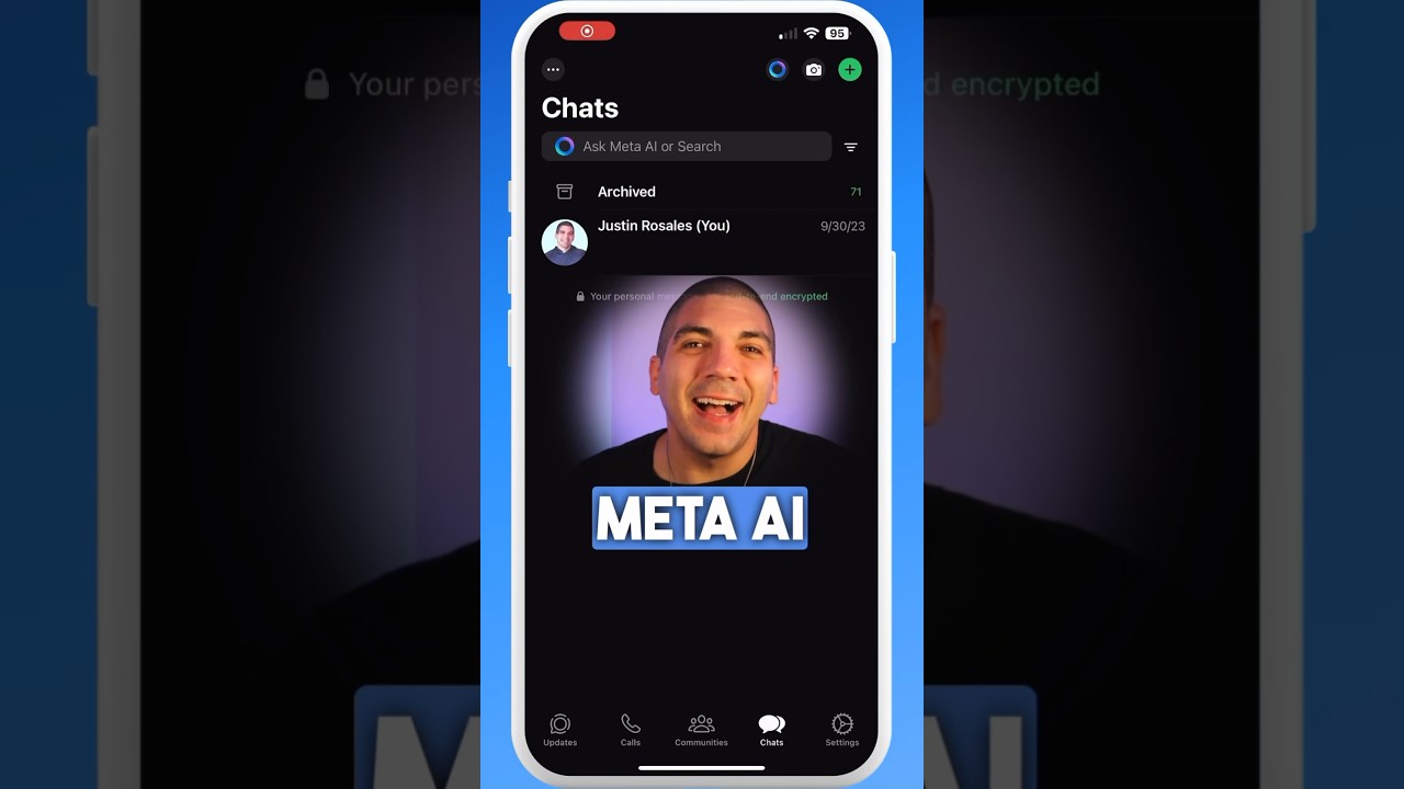 Quick Guide: Using Meta AI in WhatsApp 🤖